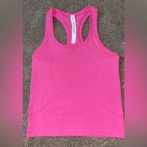 LuluLemon Swiftly Tech Racerback Tank- Sonic Pink